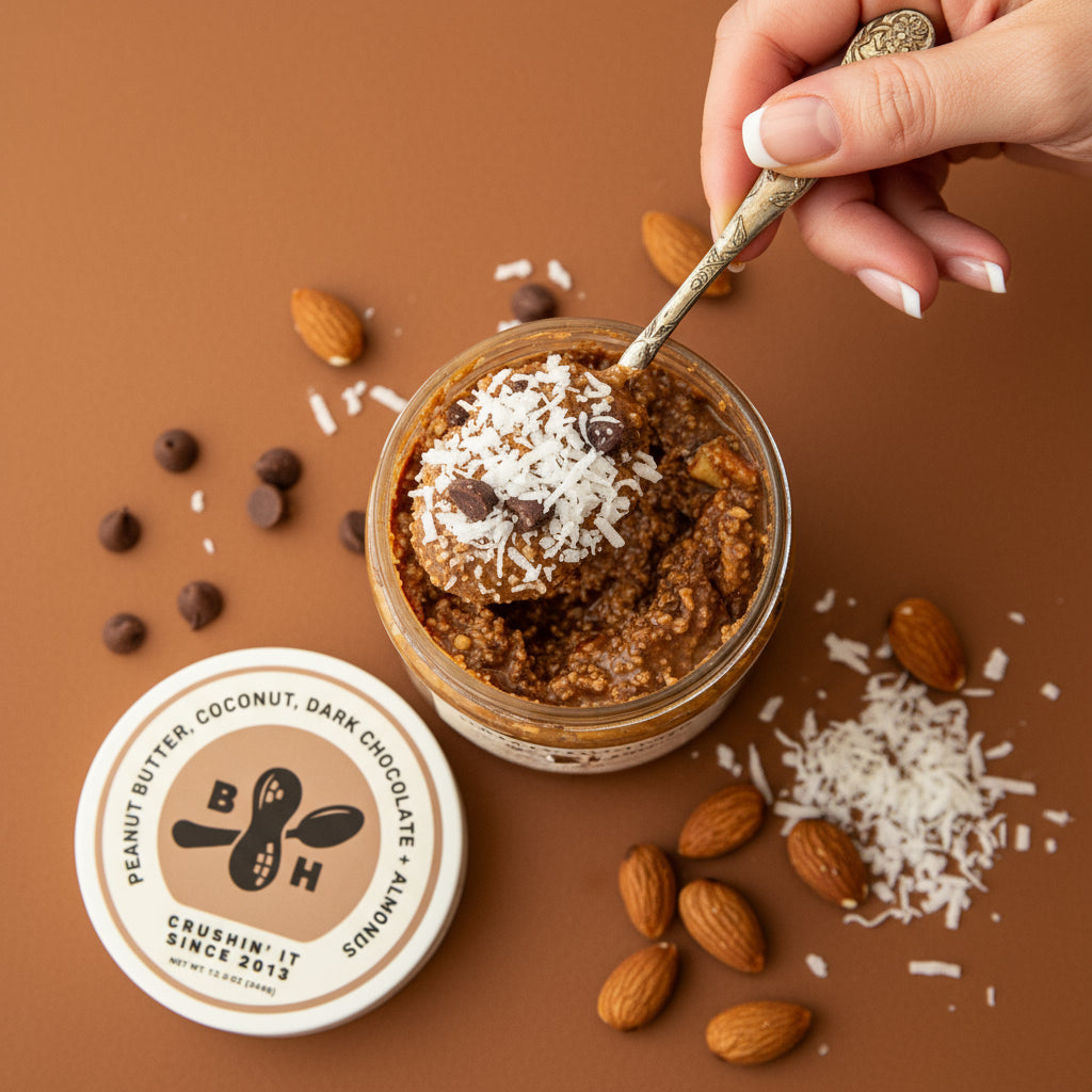 Peanut Butter Snack — Coconut, Dark Chocolate & Almonds