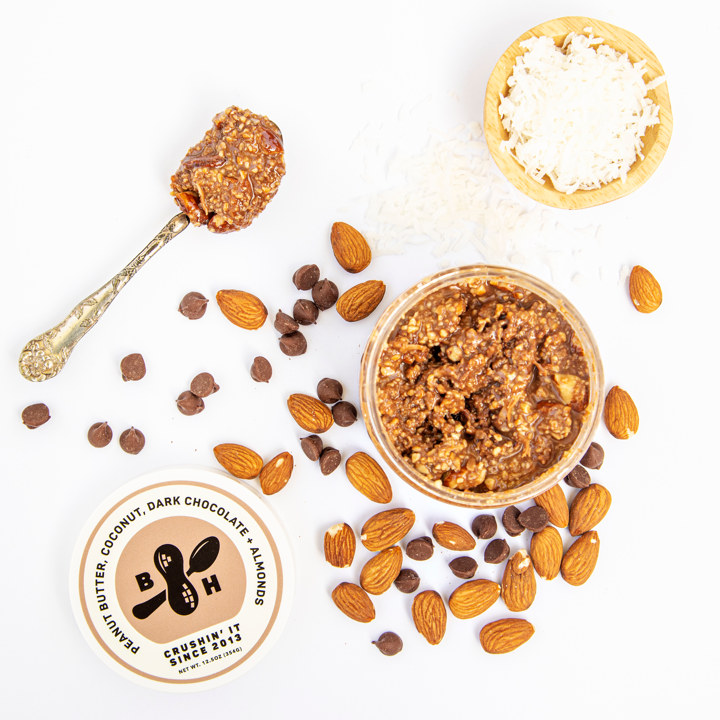 Peanut Butter Snack — Coconut, Dark Chocolate & Almonds
