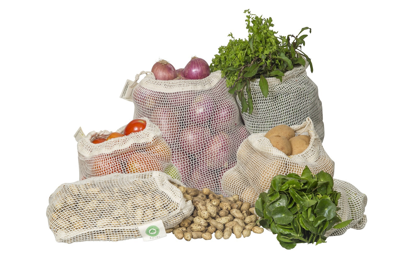 Mesh Produce Bags (Set of 6)